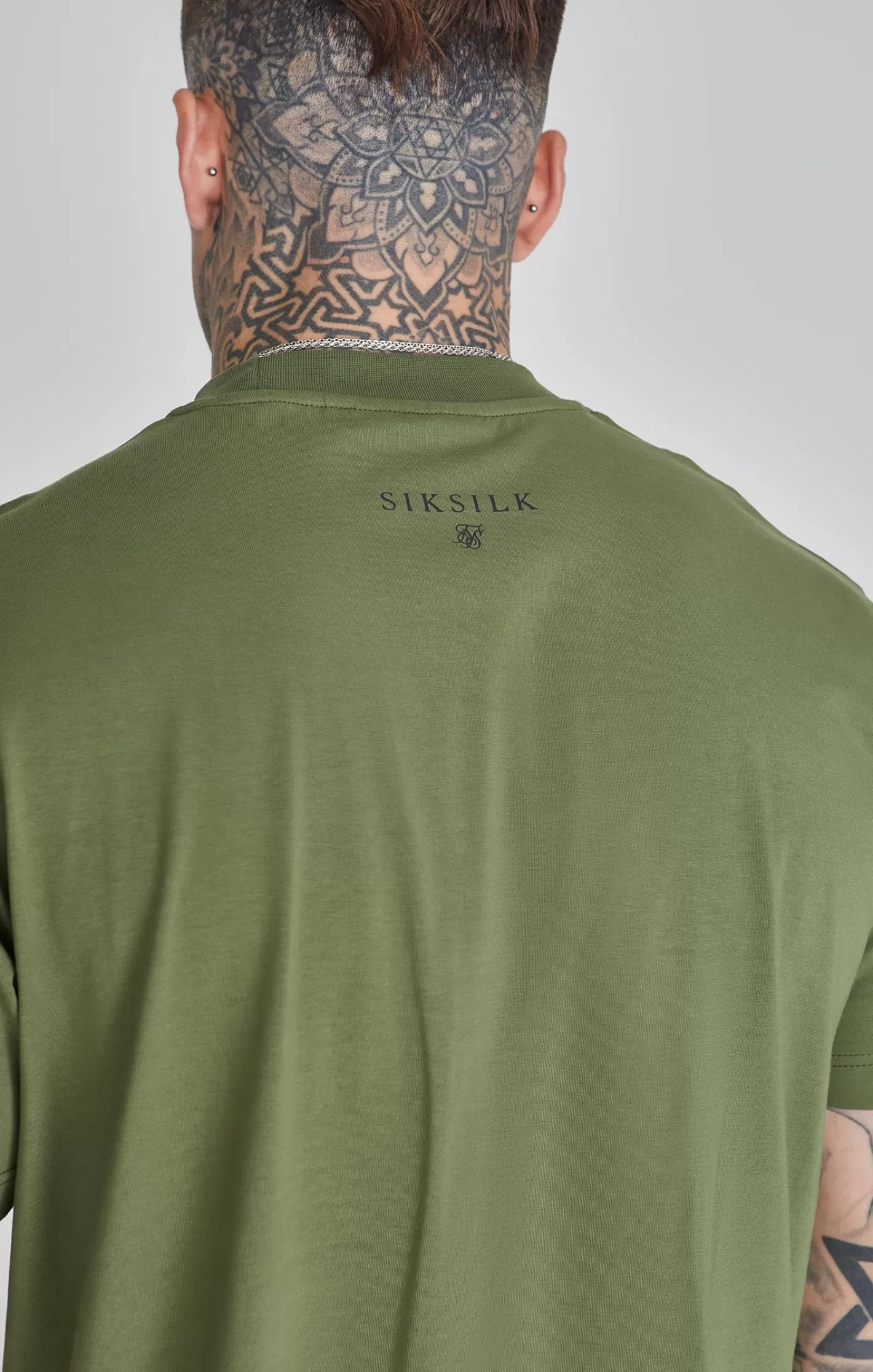 SikSilk T-shirts^Khaki Pack of 2 T-Shirts