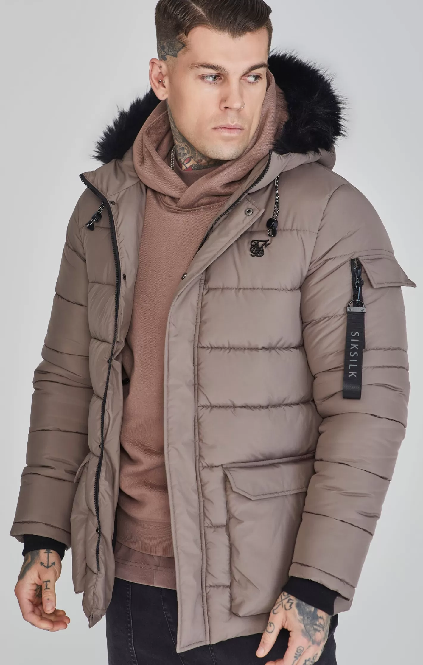 SikSilk Jackets^Parka