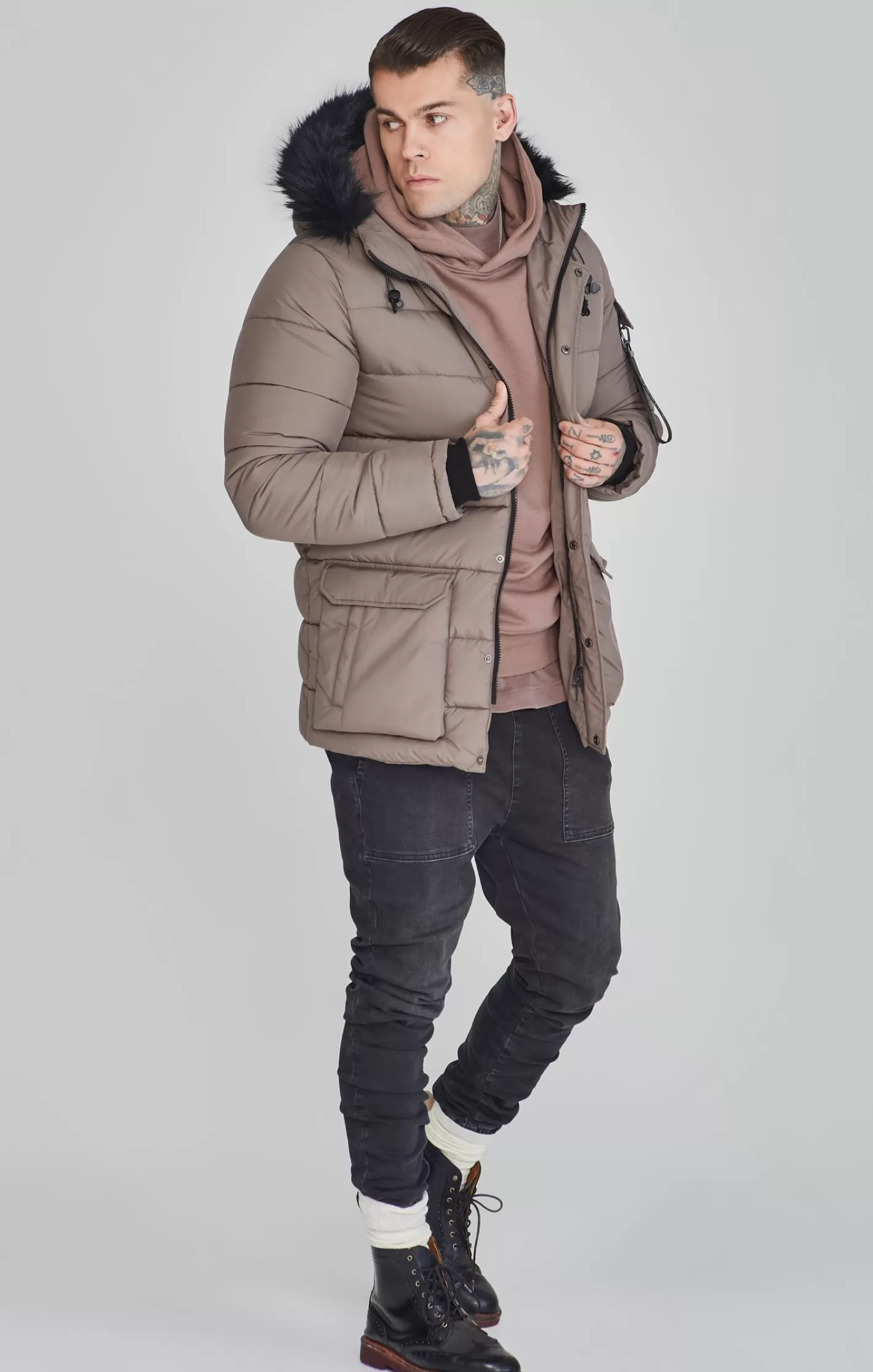 SikSilk Jackets^Parka