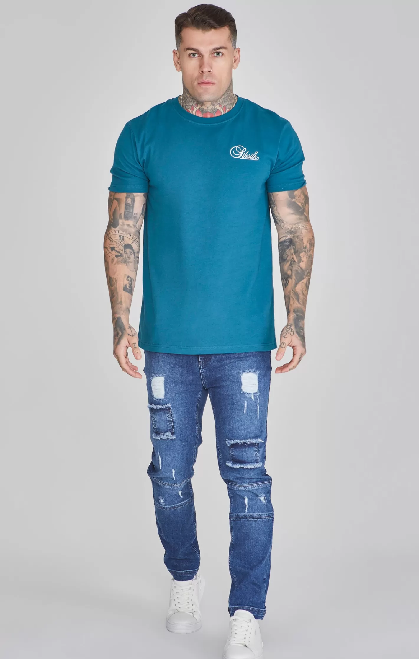 SikSilk Jeans^Drop Crotch Jeans