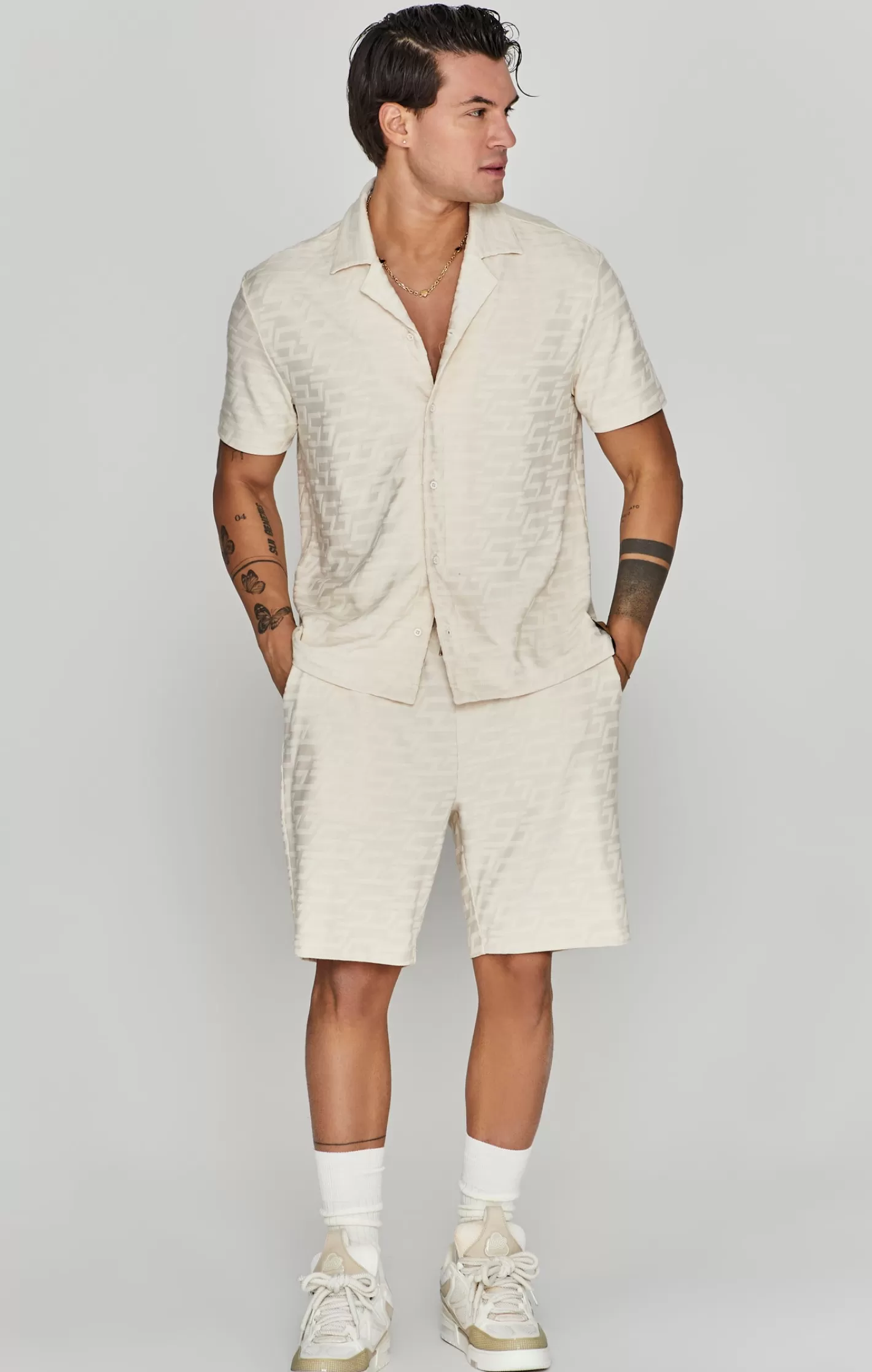 SikSilk Shirts^Towelling Shirt