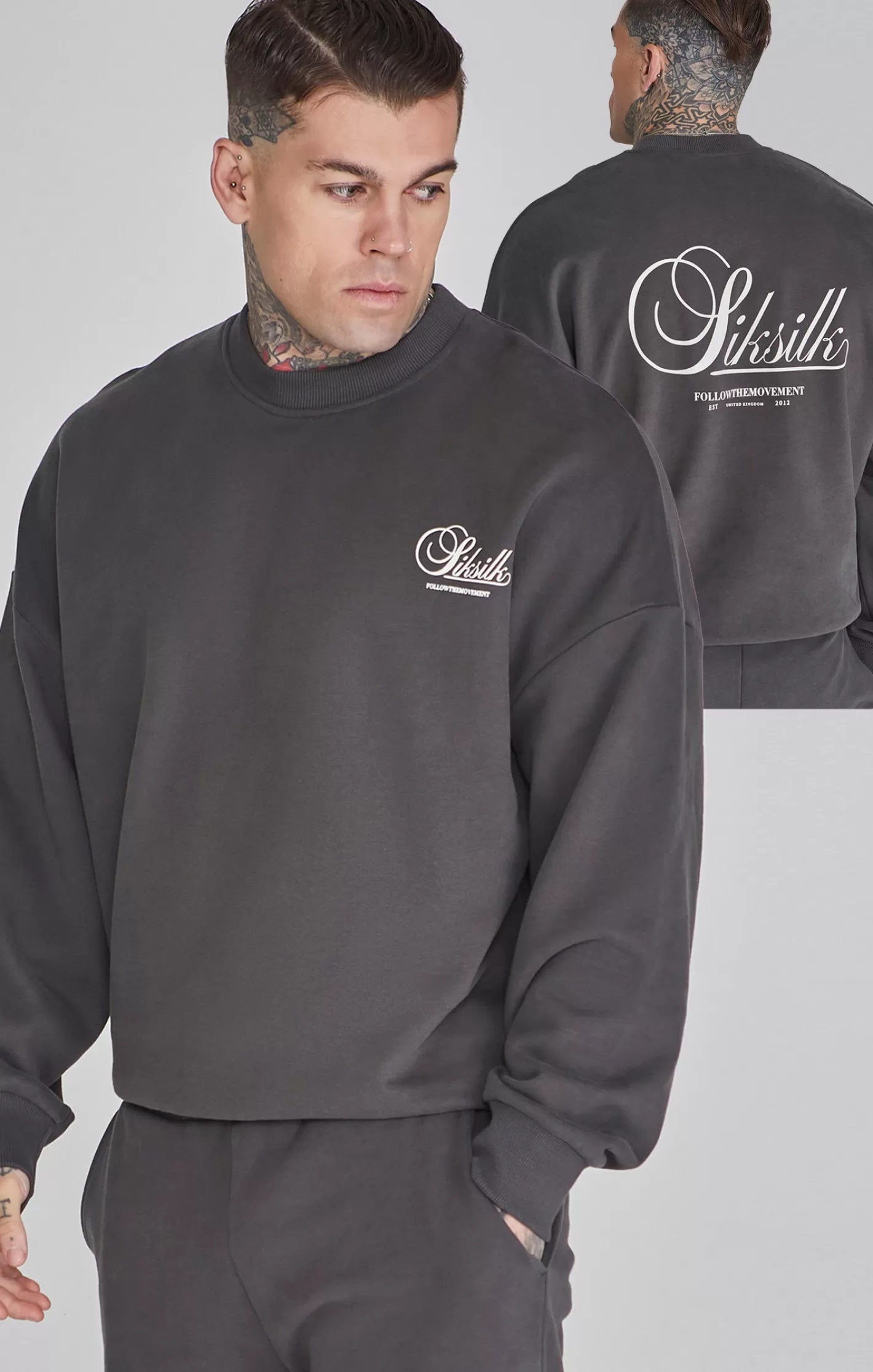 SikSilk Hoodies^Graphic Sweater
