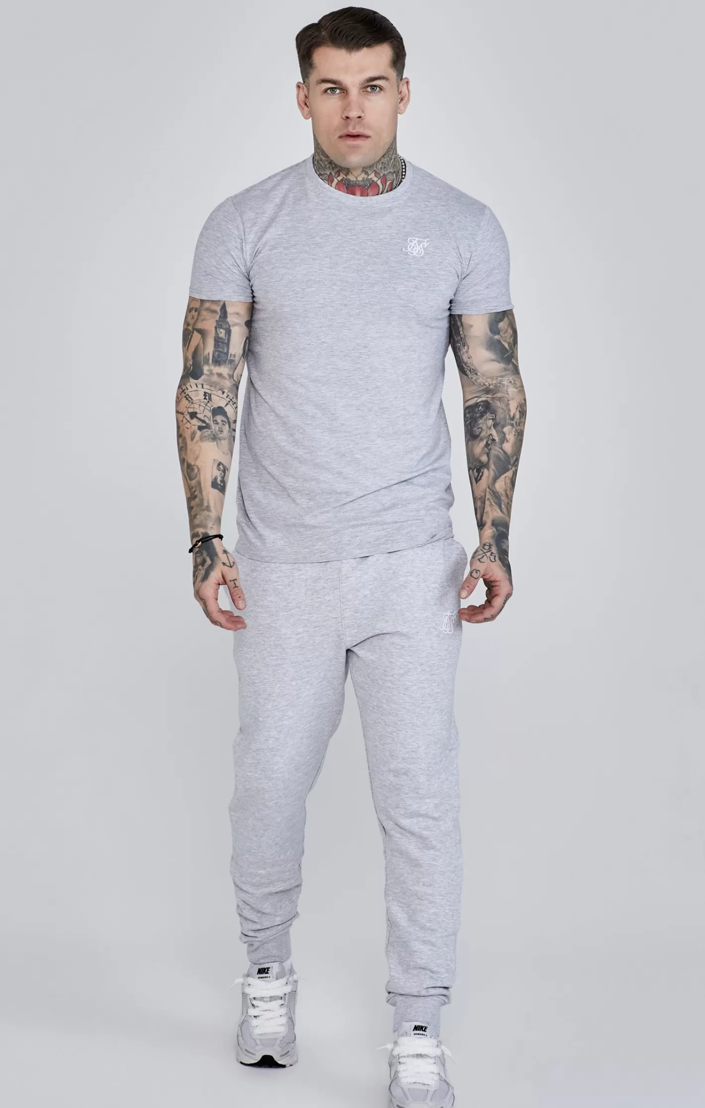 SikSilk Essentials | Joggers^Marl Essentials Joggers