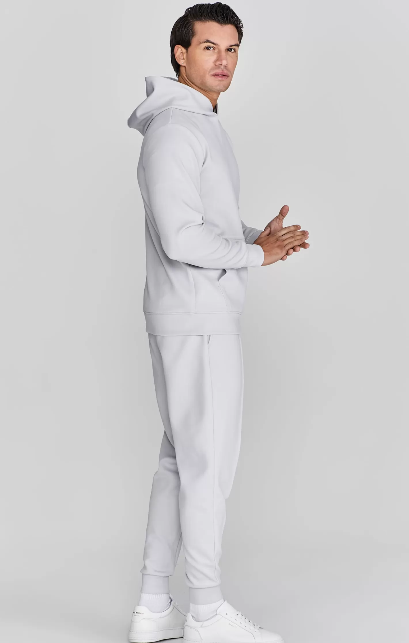 SikSilk Hoodies^Grey Smart Hoodie