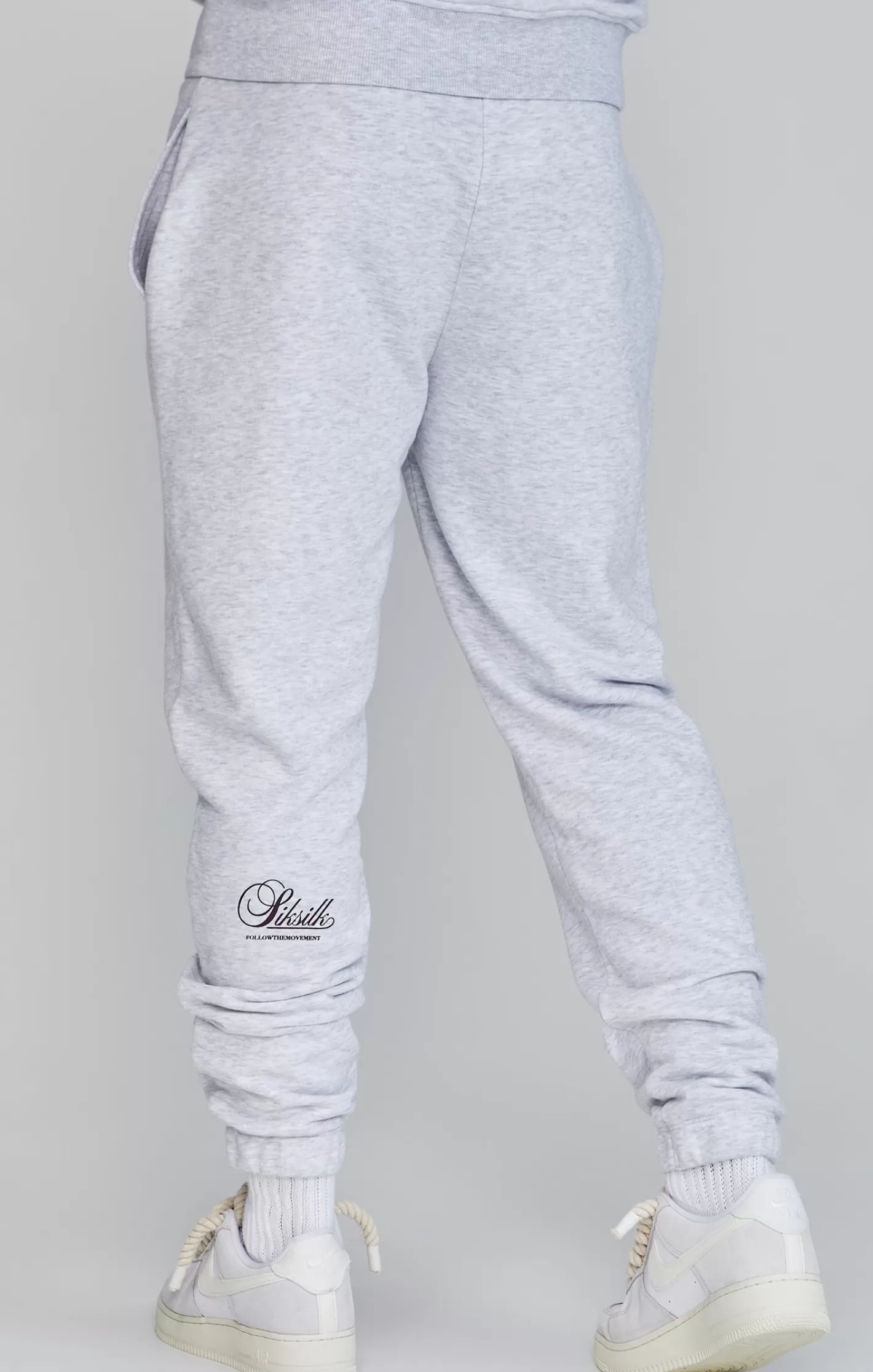 SikSilk Joggers^Marl Logo Joggers