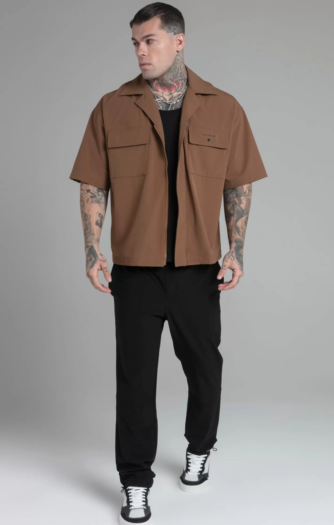 SikSilk Shirts^Utility Shirt